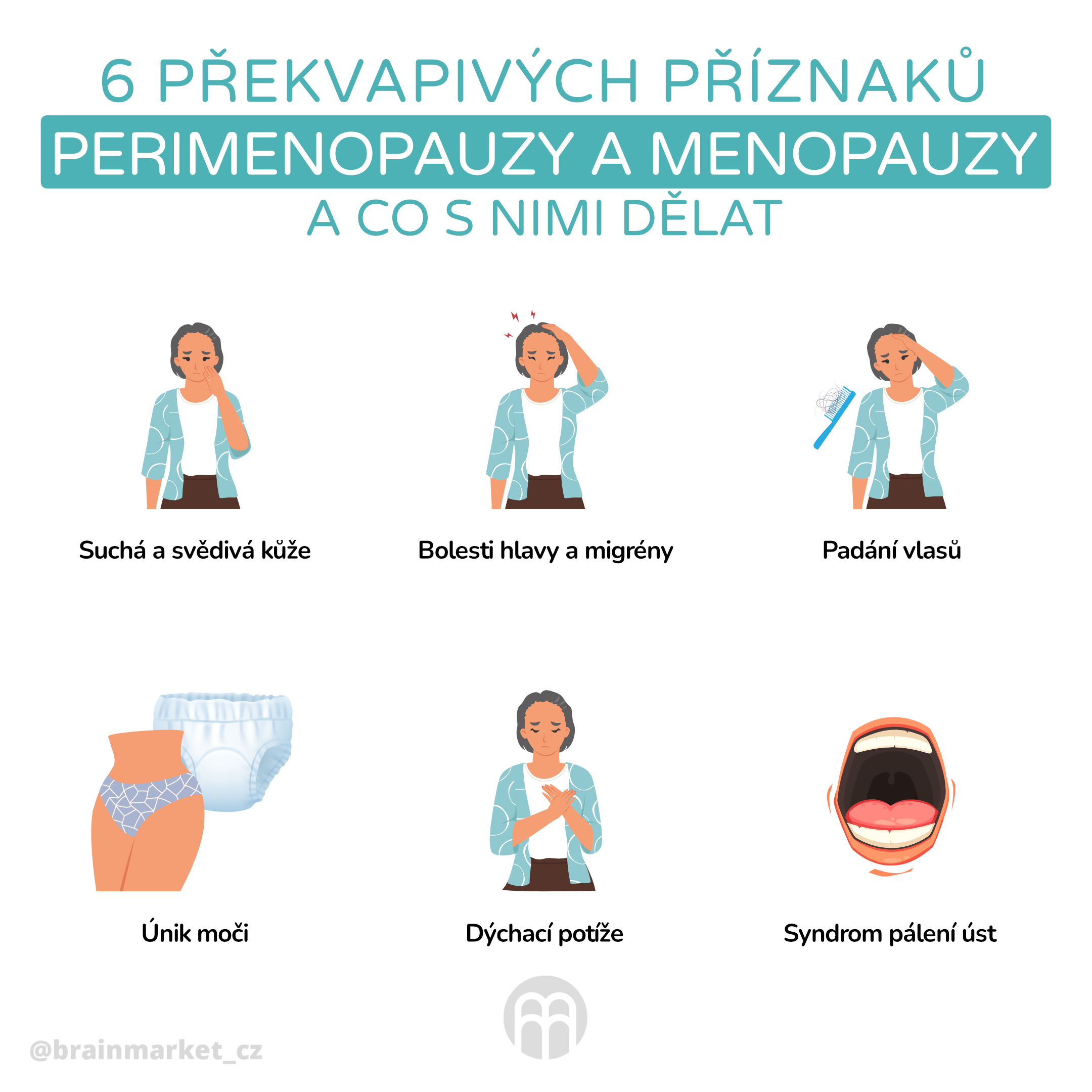 6 proznaku premiopauzy a menopauzy_infografika_cz